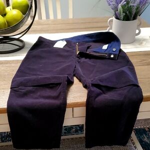Unused Brand Dark Blue Corduroy Pants